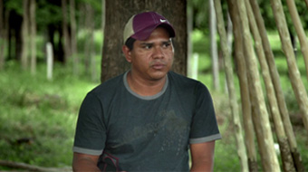 Professor de história na comunidade kadiwéu