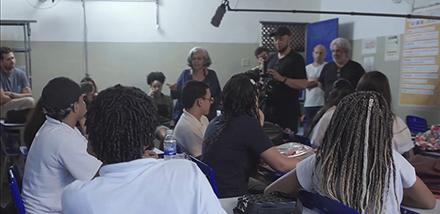 Foto da locação do filme Hora do Recreio